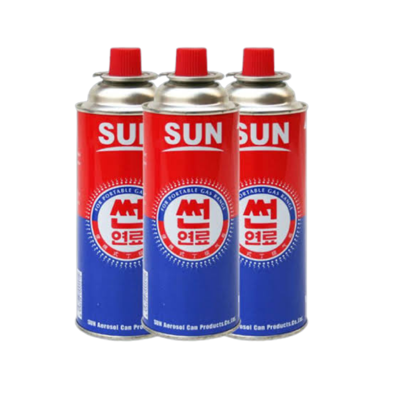 SUN Butane Fuel Gas Canister Cartridge 3PC/Pack